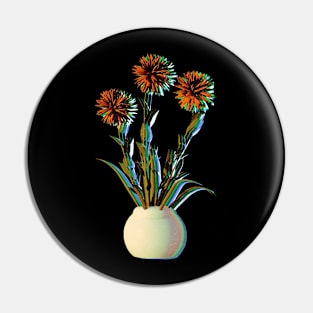 Weird Flowers Pin