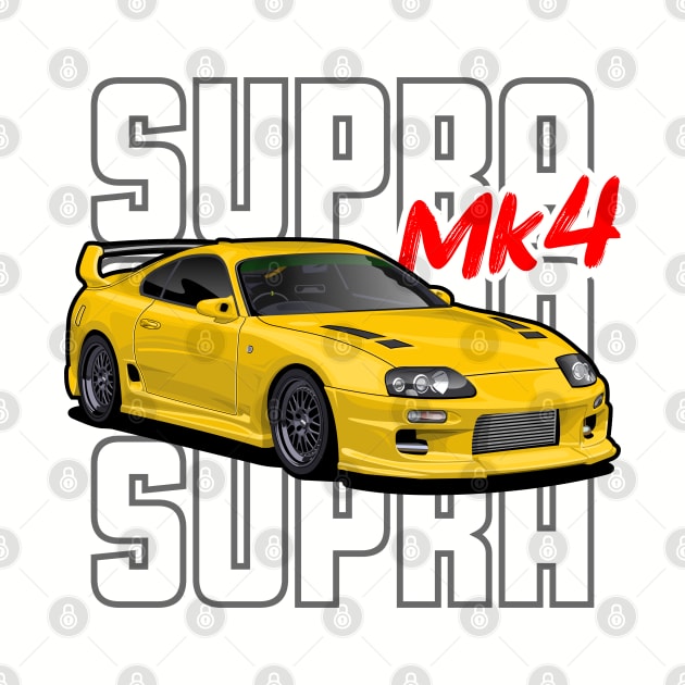 Toyota Supra MK4 by squealtires