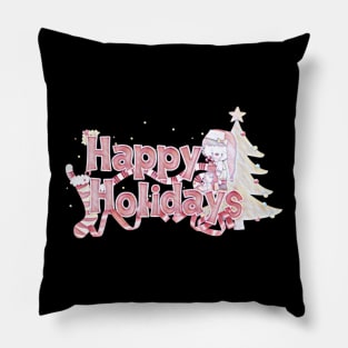 HAPPY HOLIDAYS Pillow