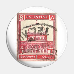 Palestine Stamp, 1920s Pin