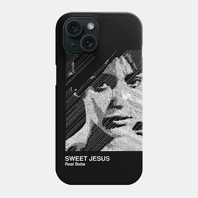 Sweet Jesus / Dreampop / Minimalist Graphic Artwork Design Phone Case by saudade