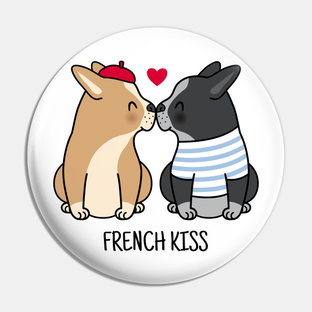 FRENCH KISS - French Kiss - Pin | TeePublic FRENCH KISS - French Kiss - Pin | TeePublic