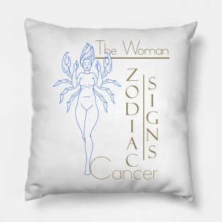 The women Cancer-Zodiac signs-Zodiac Pillow