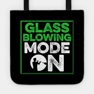 Glassblowing Design Glassblowing Mode On Glassblower Gift Tote