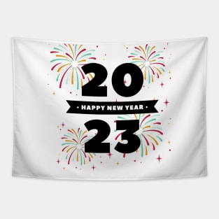 Happy New Year 2023 Tapestry