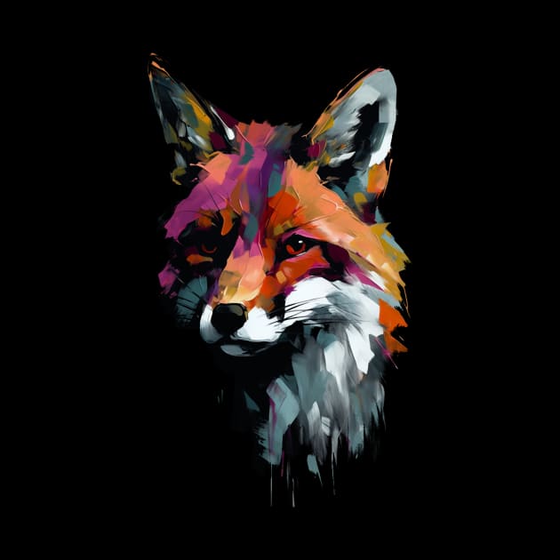 Fox portrait by astronaut