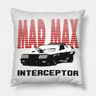 Black Car Ford Falcon V8 The Pursuit Special Interceptor from the movie Mad Max Pillow