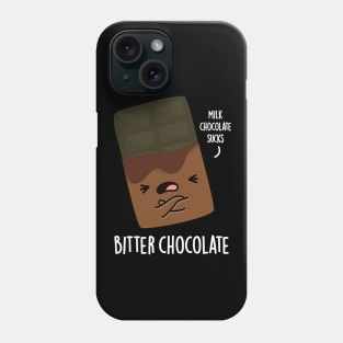 Bitter Chocolate Cute Candy Pun Phone Case