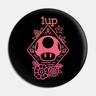 1 up pink Pin