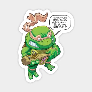 Ralph the other 5th Ninja Turtle Magnet