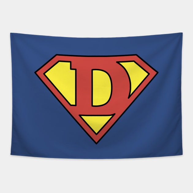 Super Dad Logo Tapestry by AliJun