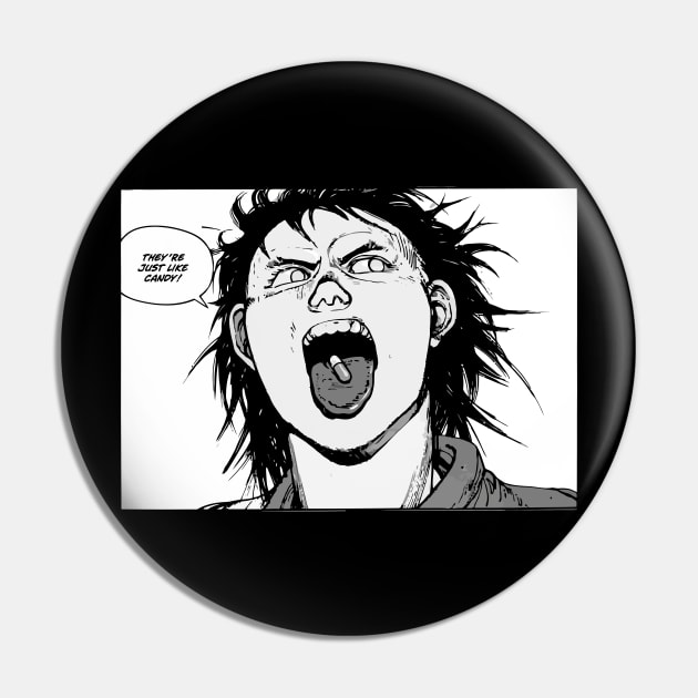 tetsuo pill Pin by Zercohotu