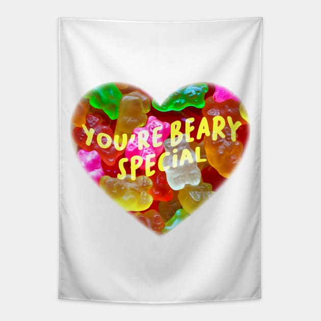 You Are Beary Special Gummy Bears Self Love Self Care Tapestry by SilverLake