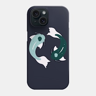 Koi Yin & Yang Phone Case