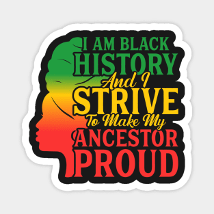 I am Black History Magnet