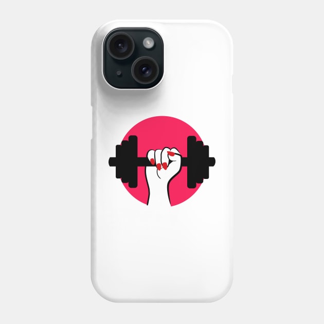 Lift Like a Girl Phone Case by SusanaDesigns