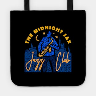 The Midnight Sax Jazz Club Tote