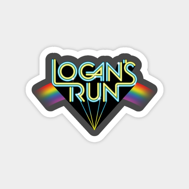 Logan's Run Logo Magnet by GraphicGibbon