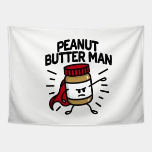 Peanut butter man (place on light background) Tapestry