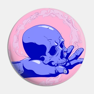 Skull Gift #10 Pin