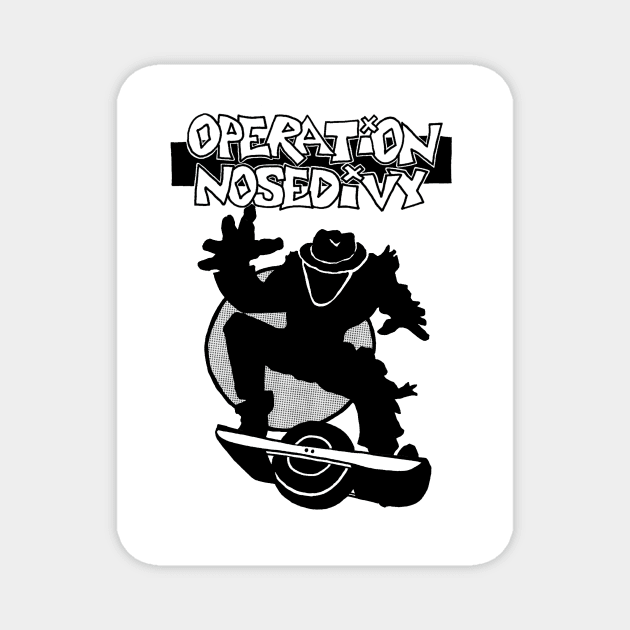 Operation Ivy Nosedivy onewheel man Magnet by OneWheel Skanking