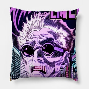 Retro Comics Horror Pillow