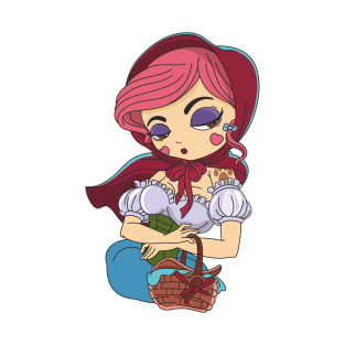 Little Red Riding Hood And The Wolf T Shirts Teepublic