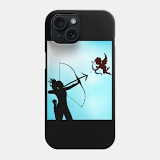 cupid don't touch me Phone Case