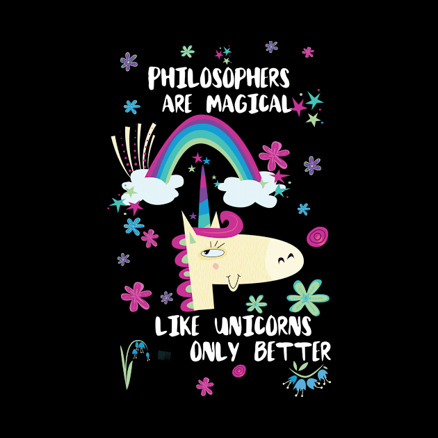 Philosophers Are Magical Like Unicorns Only Better by divawaddle