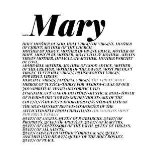 Mary_Our Lady T-Shirt