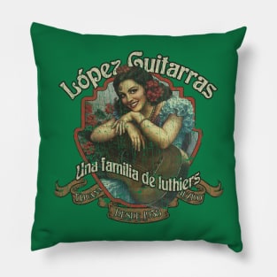 López Guitarras 1938 Pillow