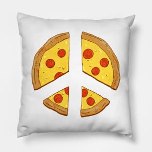 Peace of Pizza Pillow