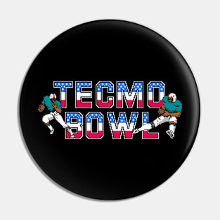 Tecmo Bowl Football - Miami Pin