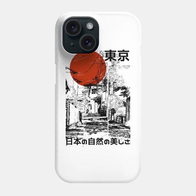 japanese culture style Phone Case by nrwahid