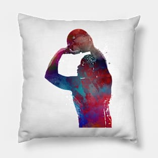 basketball player #basketball #sport Pillow