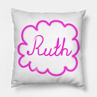 Ruth. Female name. Pillow