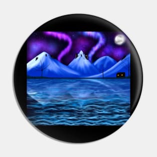 The Northern Lights Pin