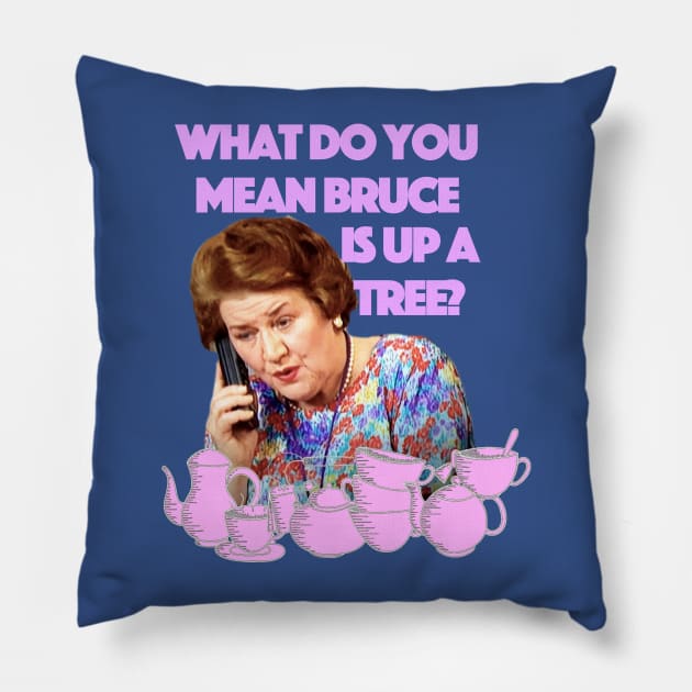 Hyacinth Bucket Pillow by jeremiahm08