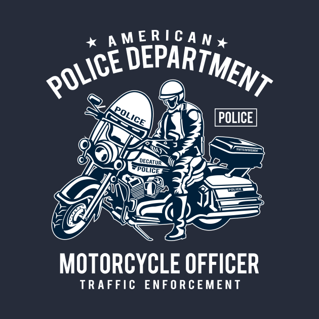 American Police Department by lionkingdesign