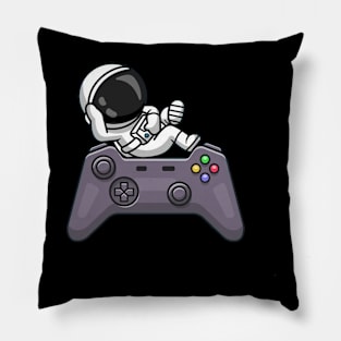 astronaut relaxed Pillow