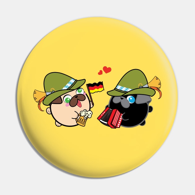 Poopy & Doopy - Oktoberfest Pin by Poopy_And_Doopy