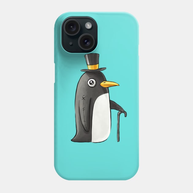 Penguin Phone Case by Freeminds