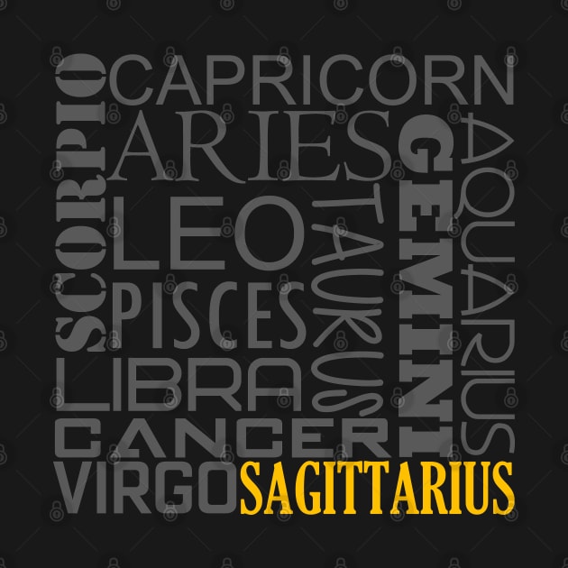 Sagittarius Zodiac Montage by inotyler