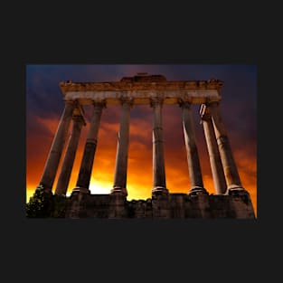 Temple of Saturn Ruins T-Shirt