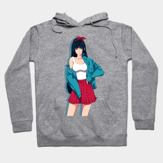 Guts anime Hoodie Black