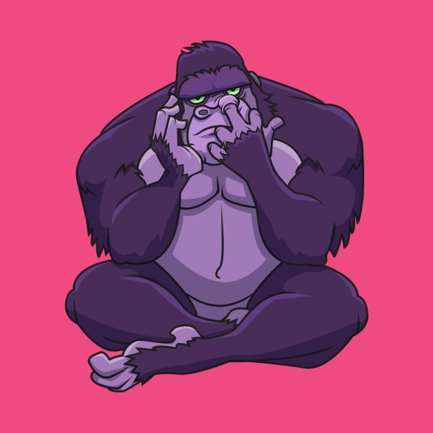 Picky Gorilla by rillabear