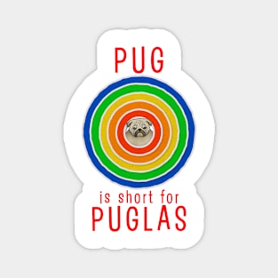 Pug is short for Puglas Magnet