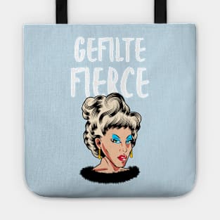 Gefilte Fierce Funny Jewish Themed T-Shirt Tote