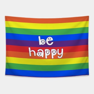 Be Happy Tapestry