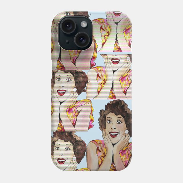 Carol Burnett ReRuns Phone Case by JJ Barrows 